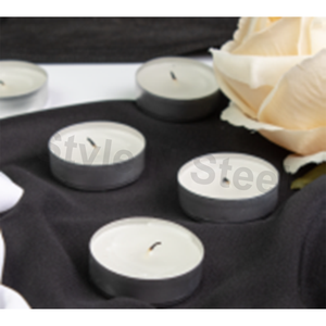 Bougie artisanale en cire de soja PDTL – 05 (Blanc) pour Noël, la Saint-Valentin, Halloween, le Ramadan, Diwali et les célébrations festives - Product Image 3