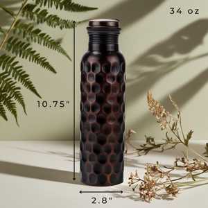 Botella de Cobre Hecha a Mano para Uso Doméstico y en Restaurantes - Product Image 2