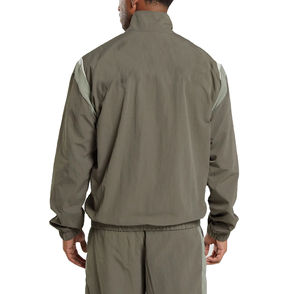 Conjunto Deportivo de Invierno de Alta Calidad con Logotipo Personalizado, Chaqueta Cortavientos con Capucha y Pantalón Largo de Dos Piezas para Hombre, Tallas Grandes - Product Image 3