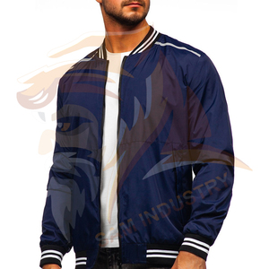 Men Winter <b>Light</b> <b>Weight</b> Polyester Vintage Windproof Waterproof Bomber <b>Jacket</b> Zipper Closure Bomber Winter <b>Jacket</b> - Product Image 4