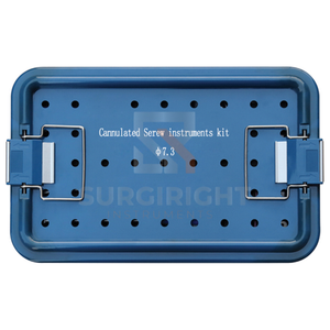 Kit d'instruments chirurgicaux pour vis canulées, équipement orthopédique professionnel pour traumatismes, réparation de fractures par Blush Surgical - Product Image 2