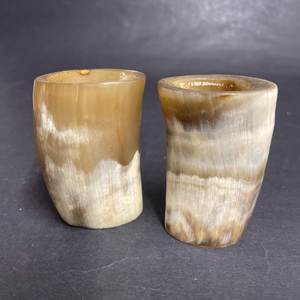 Vaso de cuerno de búfalo rústico, ecológico y natural, hecho a mano en Uttar Pradesh, AUREVIA CRAFTS - Product Image 6