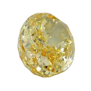 Diamants de laboratoire certifiés IGI, diamant ovale jaune vif fantaisie de laboratoire pour la fabrication de bijoux, pour bague de fiançailles - Product Image 3