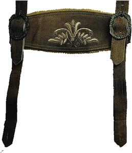 Bavarian Lederhosen - Oktoberfest Lederhosen-Pantalones cortos alemanes Lederhosen-Trachten Men Wear para Oktoberfest 2025 - Product Image 6