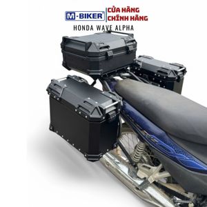 Porte-bagages arrière durable pour moto M-Biker avec garantie d'un an pour la série Wave - Product Image 4