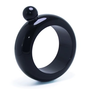 Designer <b>Bracelet</b> Hip Flask Metallic <b>Rainbow</b> Drink Container Wearable Flask For Parties Travel And Fashion Use From India - Product Image 5