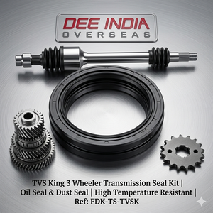 Joint d'étanchéité poussière et huile pour TVS King 3 Wheeler |   Joint d'étanchéité en caoutchouc pour transmission, remplacement OEM - Product Image 1