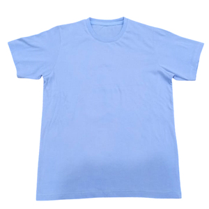 Camisetas Lisas de Cuello Redondo de Mezcla de Algodón al por Mayor, Ropa Casual para Hombre, Camisetas Lisas de Verano de Corte Ajustado - Product Image 6