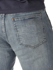 Jeans Slim de Mezclilla Azul para Hombre, Calidad Premium, Algodón Rígido, Lavado Snow Wash, Estilo Hip Hop Vintage, Precio al por Mayor - Product Image 3