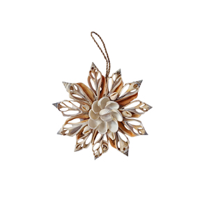 เครื่องประดับแขวนรูปไข่ทำมือจากเปลือกหอยธรรมชาติ ดีไซน์ทันสมัย เป็นมิตรกับสิ่งแวดล้อม - Product Image 1