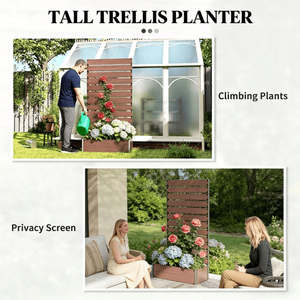 แปลงปลูกผักยกพื้นพร้อมโครงตาข่ายตกแต่งสวยงาม รั้วและประตูโครงตาข่ายสำหรับเข้าถึงแปลงปลูกและตกแต่งสวน - Product Image 4