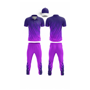 Uniforme de Cricket Sublimado de la Mejor Calidad para Clubes |   Uniforme Completo de Cricket para Hombres, Mujeres y Jóvenes, Camiseta Polo y Pantalones - Product Image 4