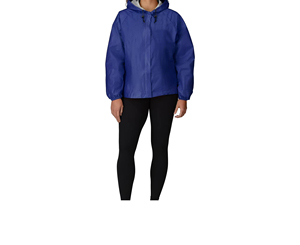 High quality Women's Waterproof Polyester Rain <b>Jacket</b> Full Sleeve All Seasons Blue Hooded <b>motorcycle</b> rain suit Outerwear - Product Image 1
