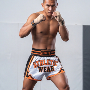 Shorts de boxe personnalisés pour Muay Thai, Kickboxing et entraînement MMA, shorts de Muay Thai, shorts de boxe à taille élastique, unisexe - Product Image 5