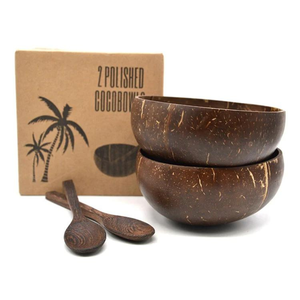 Custom Logo <b>Coconut</b> <b>Shell</b> Bowls | Sustainable Corporate Gifts & Promotional Items - Product Image 3