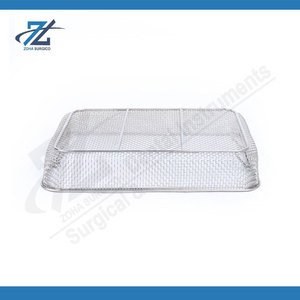 Bandeja de Esterilización para Instrumentos Dentales, Rejilla de Malla Metálica, Soporte de Acero Inoxidable de Alta Calidad para Herramientas Quirúrgicas, Médicas y Veterinarias - Product Image 2