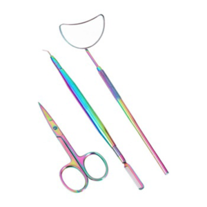 Custom 10PCS Eyelash Extension Tweezers Set Stainless Steel Precision Lash <b>Tools</b> Professional Beauty Salon Kit - Product Image 1