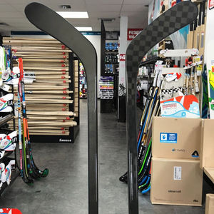 Bâton de hockey sur glace en fibre de carbone Toray 18K, monobloc, léger, courbes de flexibilité variées, performances optimales, logo OEM/personnalisé, fabrication en usine - Product Image 4