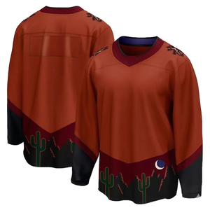 ชุดฮอกกี้น้ำแข็งปี 2026 โพลีเอสเตอร์ 100% ระบายอากาศได้ดี แขนสั้น ทรงเข้ารูป ยูนิเซ็กซ์ ไซส์พลัส สายรัดปรับได้ สำหรับฝึกซ้อม - Product Image 1