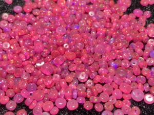 Natural Welo Ethiopian Opal Beads 3-5mm Smooth Rondelle Loose Gemstone <b>Drilled</b> Beads <b>Pink</b> Opal Beads for Jewelry Design - Product Image 4