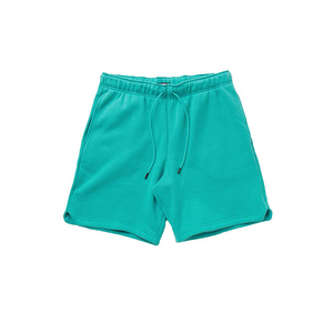 Shorts de survêtement pour hommes en coton écologique de haute qualité, respirants, style mode hiver, logo personnalisé, molleton uni, décontracté, cargo - Product Image 1