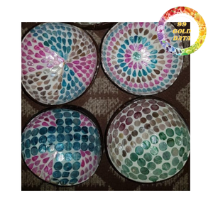 Wholesale Vietnamese <b>Coconut</b> <b>Bowl</b> With Mother Of Pearl Inlay For Home Decor And Gift Suppliers - Product Image 5
