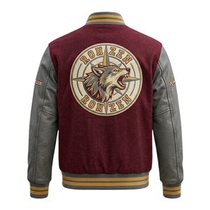 Chaqueta Varsity para Hombre de Alta Calidad, Personalizada ODM OEM, Chaqueta Bomber de Béisbol con Letras de Colegio, Venta al Por Mayor - Product Image 3