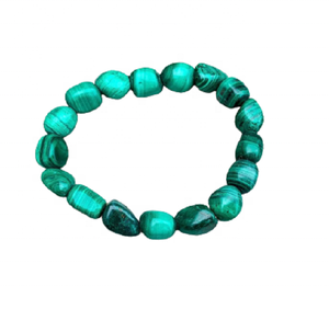 Bracelet indien hit Malachite bracelet en cristal roulé bijoux en pierres précieuses naturelles hommes et femmes cadeau énergie méditation bracelets - Product Image 5