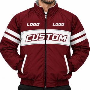 Veste de course de moto d'hiver, vêtements de moto, vêtements de cyclisme, veste bomber pour homme, streetwear imprimé en 3D - Product Image 1