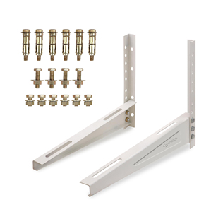 Manufacturer Direct Wall Mount AC Stand Durable Steel Construction AC Stand Easy Install High <b>Stability</b> AC Unit Support Stand - Product Image 1