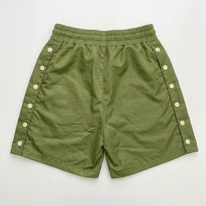 High Selling Article Custom Logo Green Men's Nylon <b>Wind</b> <b>Breaker</b> Shorts Sets For Summer Vintage Outwear Men Set Streetwear Jacket - Product Image 5