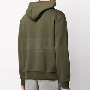 Sweats à capuche personnalisés avec logo, en coton mélangé, pour hommes élégants, à porter au quotidien. - Product Image 4