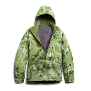 Veste de chasse pour homme en softshell marron à imprimé léopard respirante à capuche avec poches pour une utilisation en plein air en hiver - Product Image 6