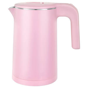 Bouilloire Électrique Rose en Acier Inoxydable, Chauffe-Eau Portable Sans Fil à Pompe à Chaleur 1,7 L, Base Rotative à 360 Degrés pour Maison et Hôtel - Product Image 4