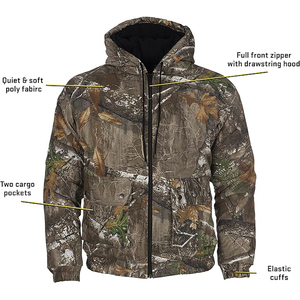 Veste de chasse Upland imperméable et coupe-vent tendance 2026 avec poches et doublure confortable – Vente en gros - Product Image 3