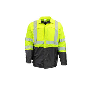 Vêtements de travail d'hiver haute visibilité, gilet de sécurité réfléchissant respirant, imperméable, avec logo personnalisé, vêtements de sécurité industrielle - Product Image 1