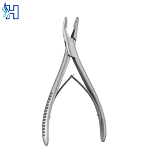 Adson - Rongeur Cranial Curvo, Instrumentos Quirúrgicos Ortopédicos, Calidad Alemana, Acero Inoxidable, Fuente de Alimentación Manual, Certificado CE - Product Image 3