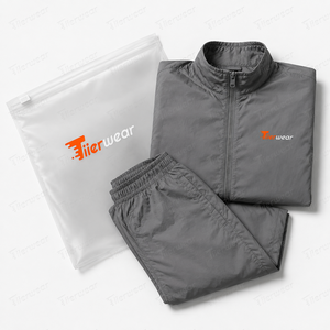 Mens Basketball Waterproof Windproof Breathable 100% <b>Nylon</b> Tracksuit Full Zip Jacket Athletic <b>Jogger</b> Pants Two Piece Winter Set - Product Image 6