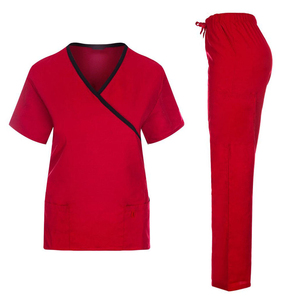 <b>doctor</b> scrub <b>set</b> hospital uniform gown <b>doctor</b> top pent <b>set</b> - Product Image 1