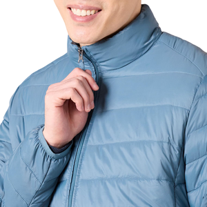 Chaqueta de hombre de tela premium para exteriores, a la moda, de buena calidad, con logo personalizado e impresión, chaqueta acolchada para hombre. - Product Image 6