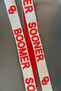 Sangle de sac à bandoulière en perles bleues, poignée de remplacement, ceintures d'épaule, accessoires sportifs pour le jour du match, sangle large en toile perlée - Product Image 4