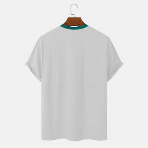 T-shirt en coton premium pour homme, offrant un look épuré et simple avec un confort respirant toute la journée pour les hommes - Product Image 2