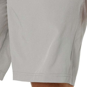 Shorts Bermuda gris pour homme, taille mi-haute, couleur unie, avec poches, taille élastique, séchage rapide, tenue décontractée - Product Image 3