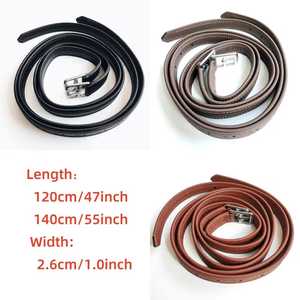 <b>Comfort</b> Equestrian English Saddle Girth Horse Riding Equipment With Stitching Available in Red and White Nylon Models - Product Image 5