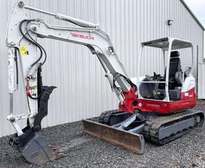 รถขุดขนาดเล็ก Takeuchi TB260 มือสอง ราคาประหยัด เครื่องยนต์ดีเซล ระบบไฮดรอลิก เหมาะสำหรับงานก่อสร้าง - Product Image 6