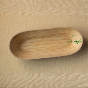 2025 plateau de service en bambou personnalisé écologique naturel Europe Design Style assiette plat pour cuisine fêtes de mariage produit chaud - Product Image 3