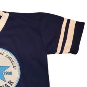 Camiseta estilo fútbol Jack and Jill All Star, unisex, manga corta, cuello redondo, camiseta gráfica inspirada en el deporte, cómoda e informal - Product Image 4
