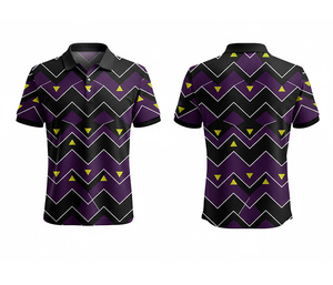 OEM ODM Custom Printed Sublimation Polo Shirts Supplier Manufacturer Supplier Durable Stitching for Men Women Youth Quick-Dry - Product Image 4
