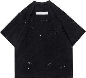 Custom Logo DTG Printed Pullover Blanks 100% Cotton Regular Fit Regular Length Short Sleeve Eco-Friendly Quick Dry Breathable - Product Image 2