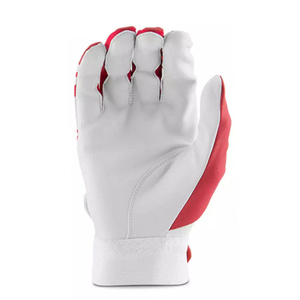 Factory Direct Supplier Offers Custom Design Adult Baseball Batting Gloves Wholesale High Quality PU Leather <b>Hook</b> Loop Closure - Product Image 2